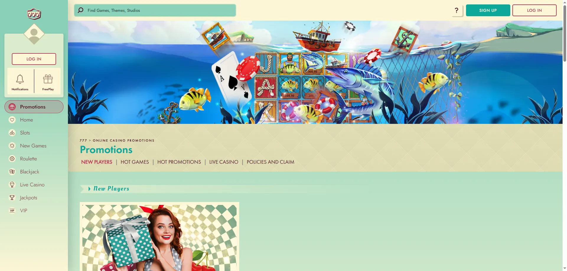 777 Casino welcome bonus offer – 100% match and free spins 2026